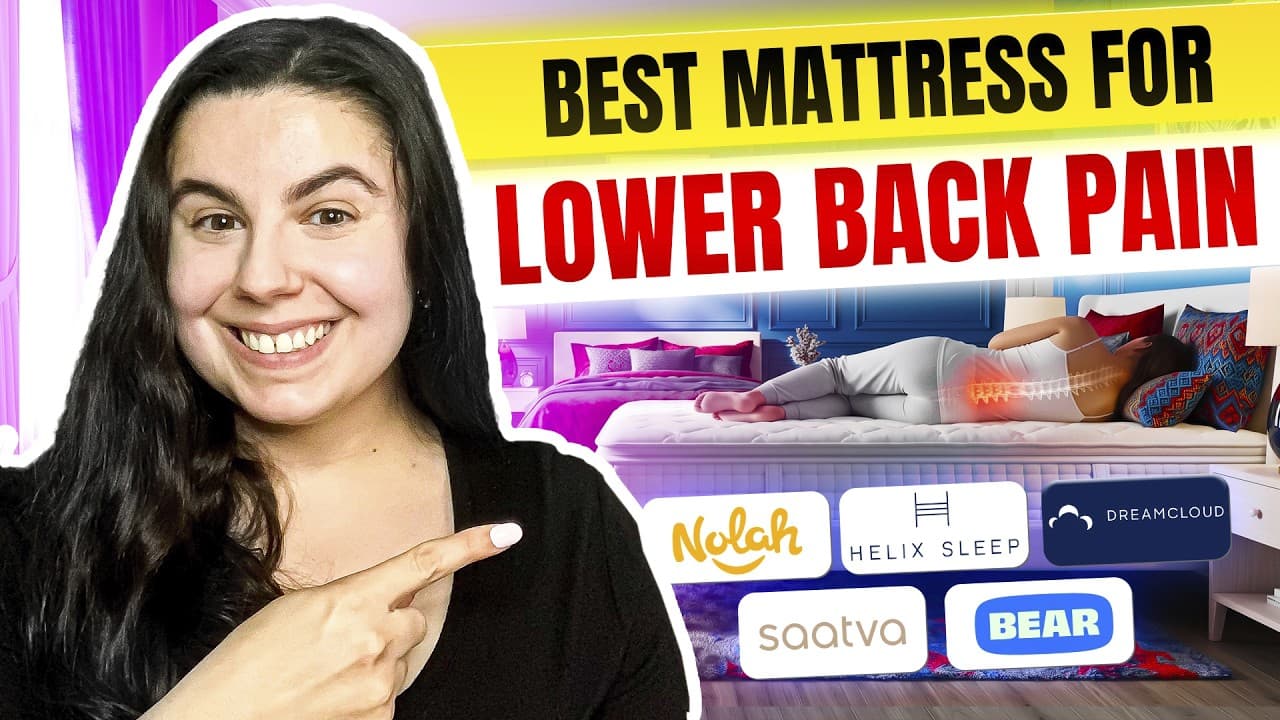 Best Mattress for Side Sleepers With Lower Back Pain: video thumbnail